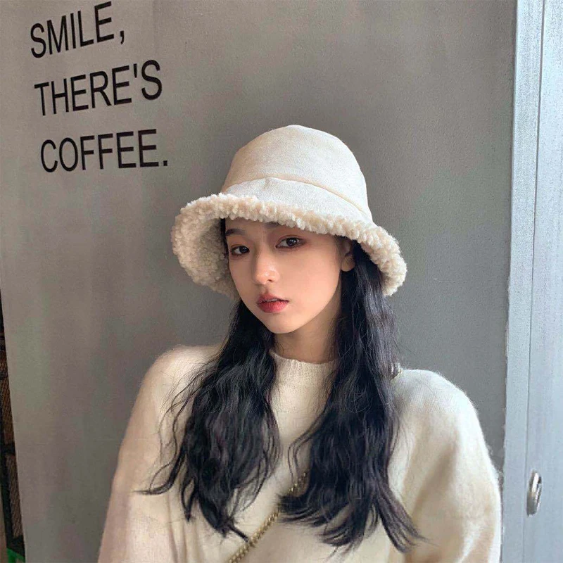 Панама Foux женская Осень-зима-весна искусственная шерсть замша однотонная