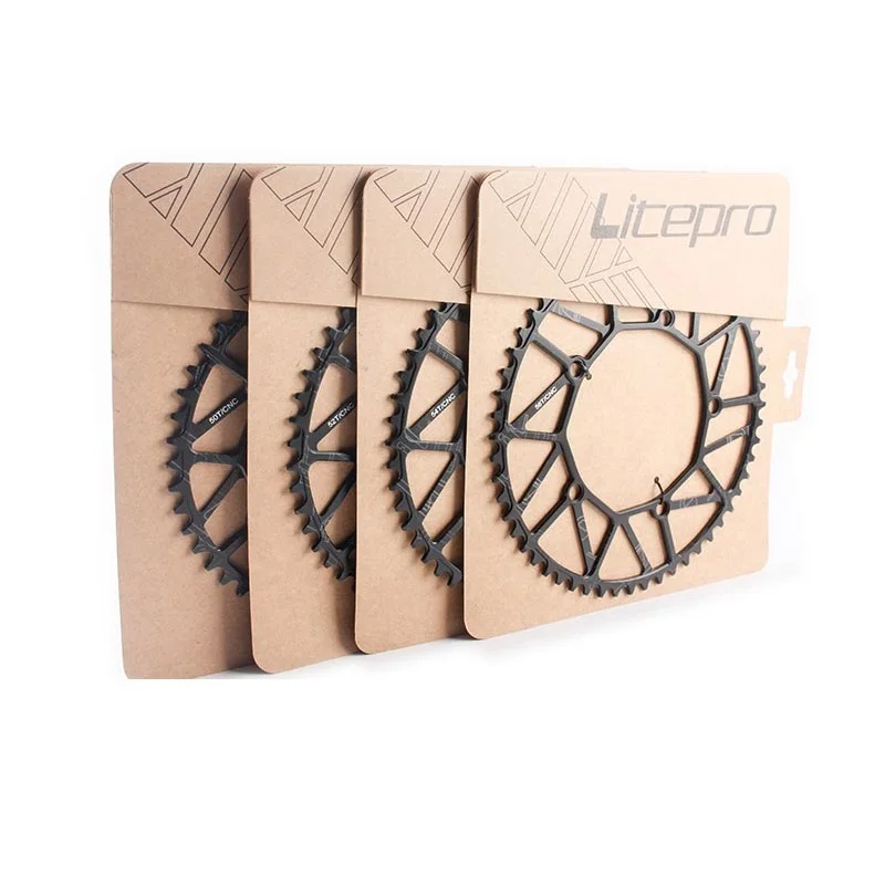 Litepro 130 BCD 48T 50T 52T 54T 56T 58T цепное кольцо 8 9 10 скоростной полый сплав однодисковый