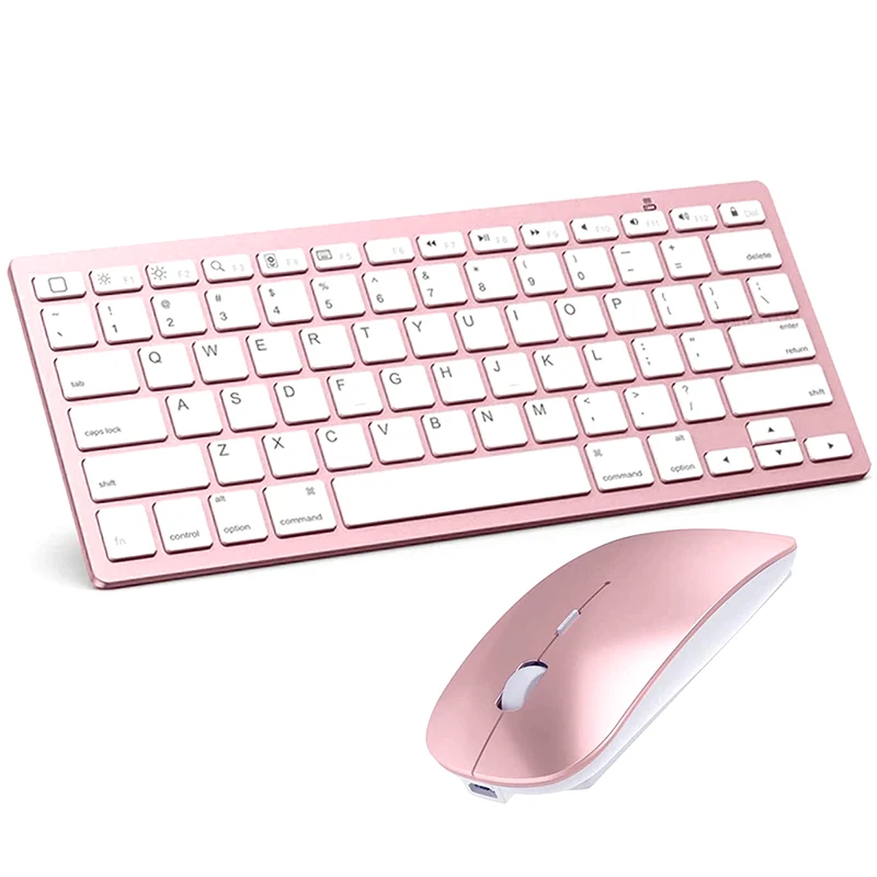 

Bluetooth Keyboard and Mouse Combo,Wireless Keyboard and Mouse for iPad Pro/Air/iPad/iPhone,IOS13 and Above