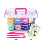 Полимерная глина для детей, 36 цветов, светильник, для моделирования, слайм, мягкий, умный пластилин, обучающая игрушка для детей