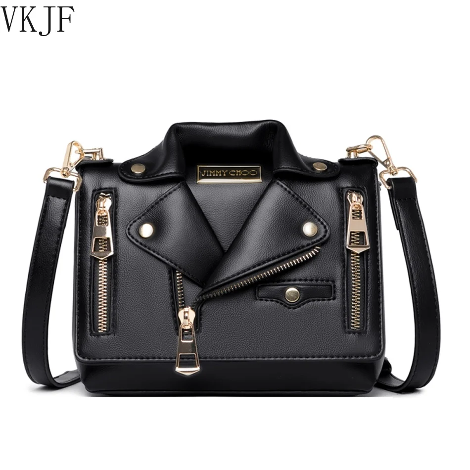 

Japan Style Jacket Shape Quality Leather Handbag for Women Luxury Designer Shoulder Sac Lady Shopping Crossbody Bag Mochilas