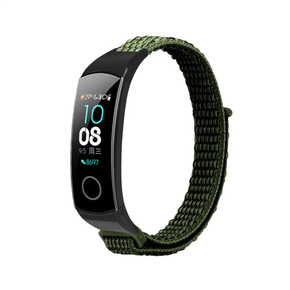 Сменный нейлоновый спортивный ремешок для часов Huawei Honor Band 5/4 унисекс модный