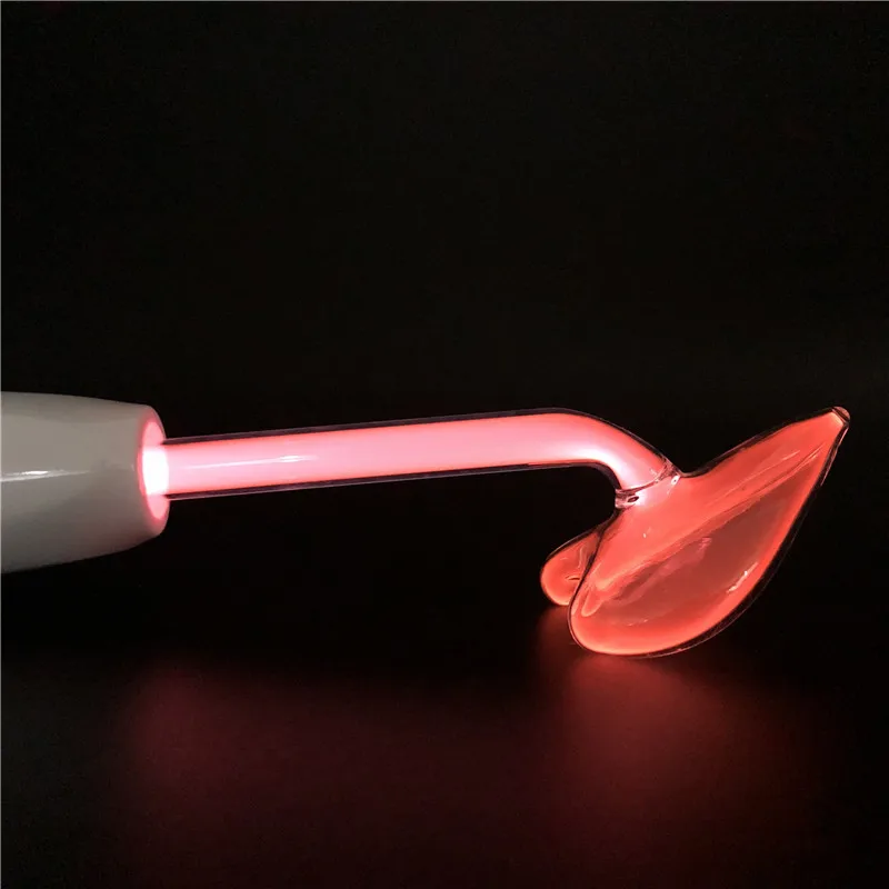 Высокочастотный электрод стеклянная трубка фиолетовый оранжевый светильник