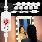 Набор лампочек для макияжа, 12 В, светильник USB-портом