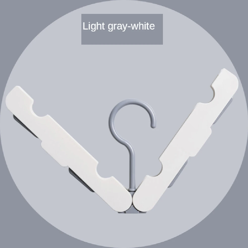 

B-LIFE Portable Travel Folding Plastic Clothing Hangers for Clothes Home Travel Camping Foldable Clothes Drying Rack