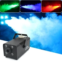 mini 400w led rgb wireless remote control fog machine bar stage dj disco wedding dyeing effect beam smoke machine fogger ejector