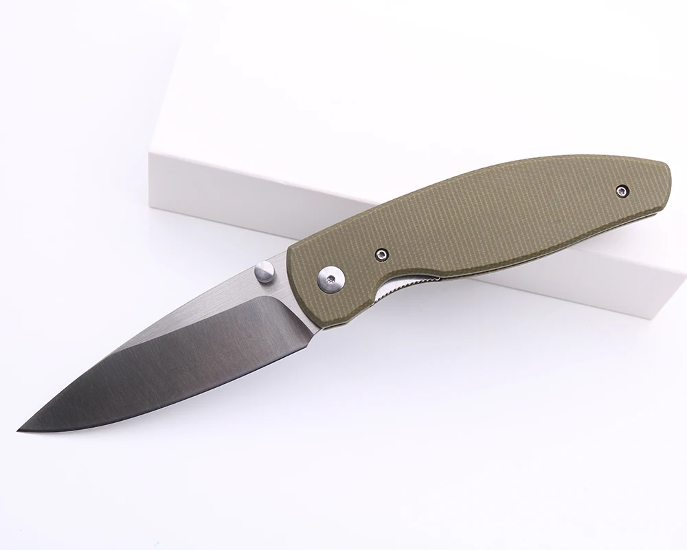 Ножи Smke TRM Atom карманный складной нож сатиновое лезвие 14C28N ручка из микрокарты