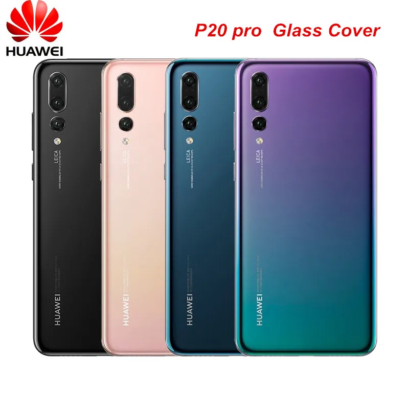 Оригинальный чехол для Huawei P20 Pro со стеклянным корпусом Сменный Чехол задней