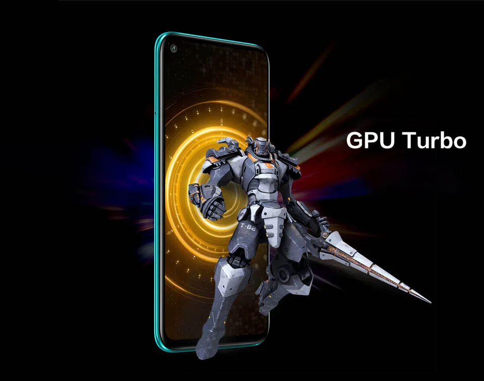 6,26 дюймов HUAWEI Nova 5z мобильный телефон Kirin 810 Восьмиядерный отпечаток пальца ID Поддержка Google play