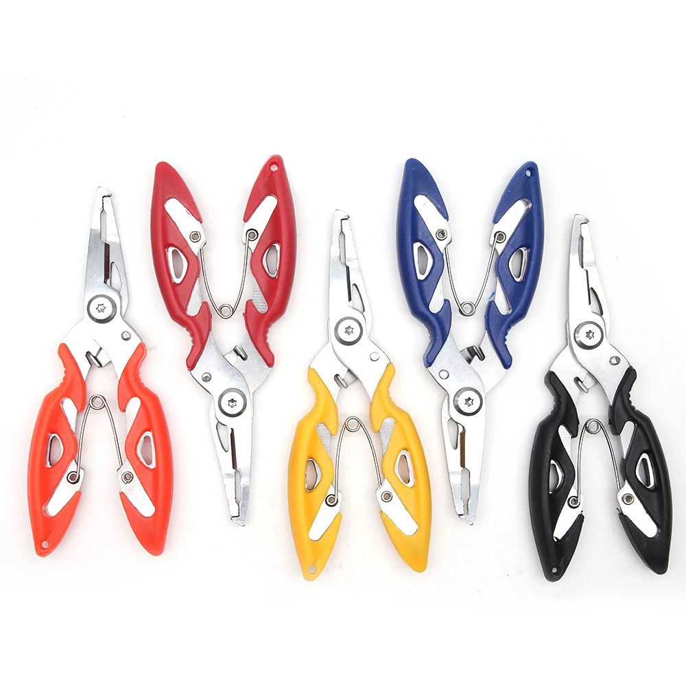 

Fishing Pliers Stainless Fish Line Cutter Steel Hook Remover Split Ring Cutters Multifunction Scissors Fishing Tackle Good