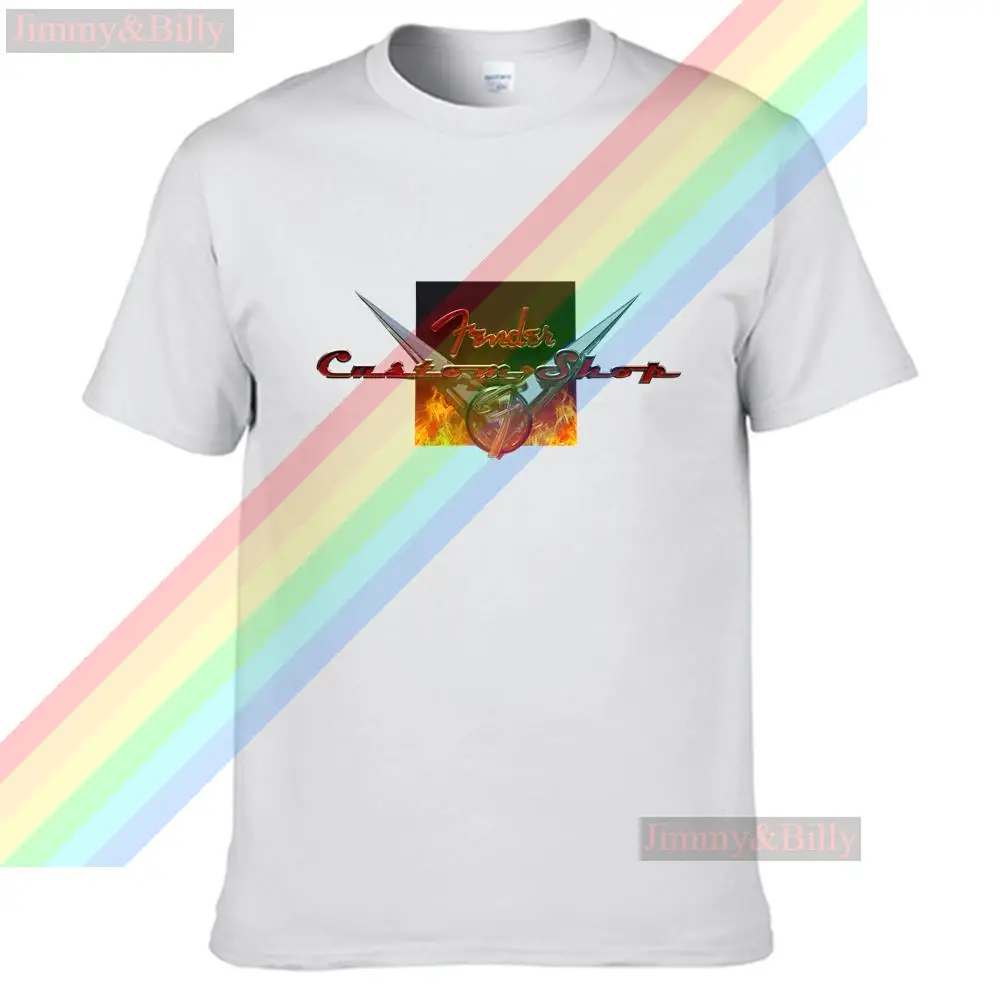 

Electric Guitar Flaming Poster Summer Print T Shirt Clothes Popular Shirt Cotton Tees Amazing Short Sleeve Unique Unisex Tops