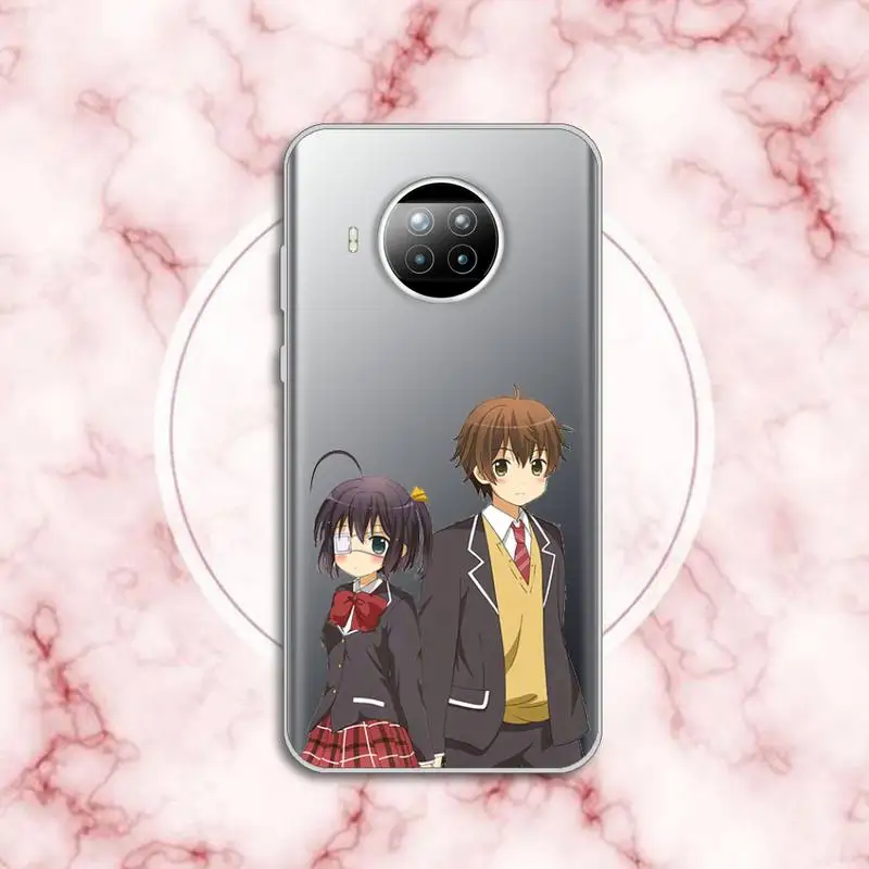 

chuunibyou demo koi ga shitai couple Phone Case Transparent for Xiaomi Redmi note 10 t 8 9 pro lite 11 custom protective capa