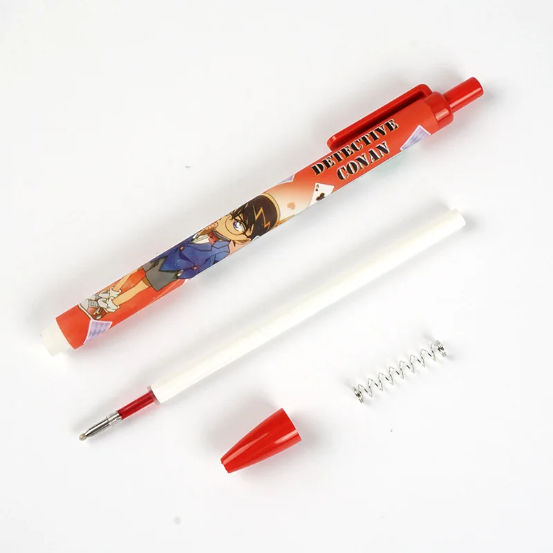 4 шт./компл. японская цветная гелевая ручка CRUX Detective Conan ограниченная Длина 0 5