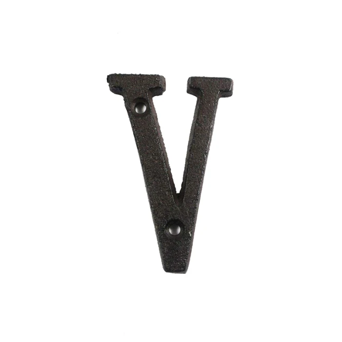 Металлические буквы цифры чугунное украшение дом знак для двери DIY кафе стены QJS магазин