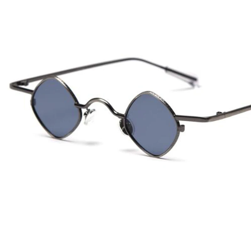 Солнцезащитные очки в стиле панк для мужчин и женщин маленькие Роскошные