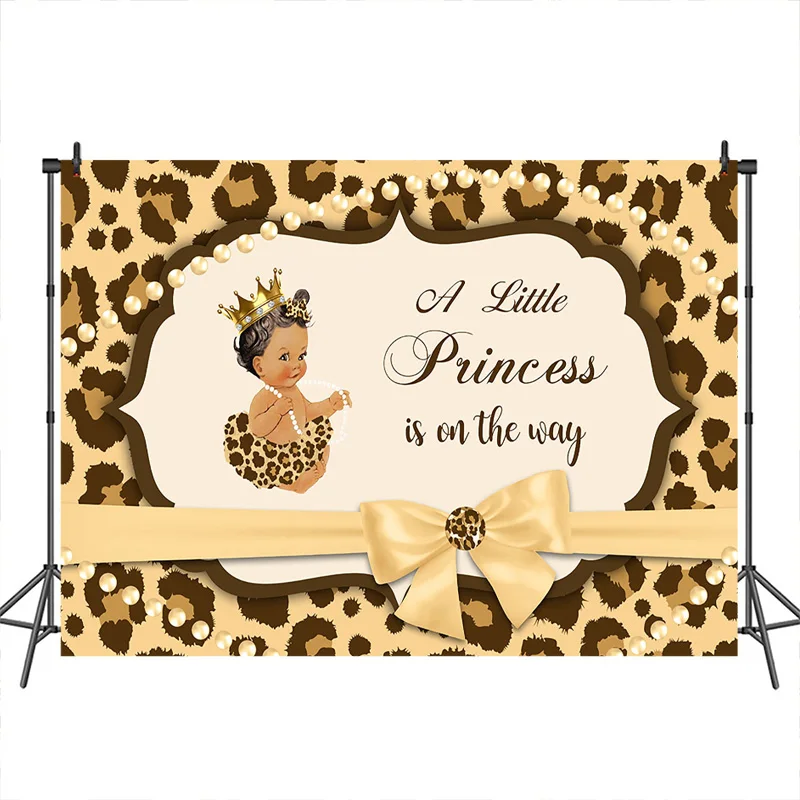 Neoback фон для фотосъемки с изображением маленькой принцессы леопарда Африканской