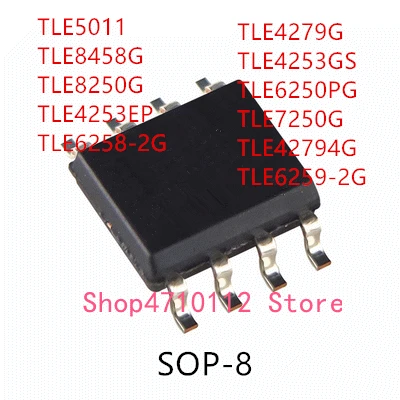 10PCS TLE5011 TLE8458G TLE8250G TLE4253EP TLE6258-2G TLE4279G TLE4253GS TLE6250PG TLE7250G TLE42794G TLE6259-2G IC