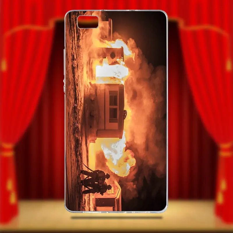 Soft TPU Mobile Phone Accessories for Huawei P8 P9 P10 Mate 10 Pro Y5 Y6 Y3 II Y7 Honor 6X 7X 9 Lite Emt Fireman Fire Rescue | Мобильные