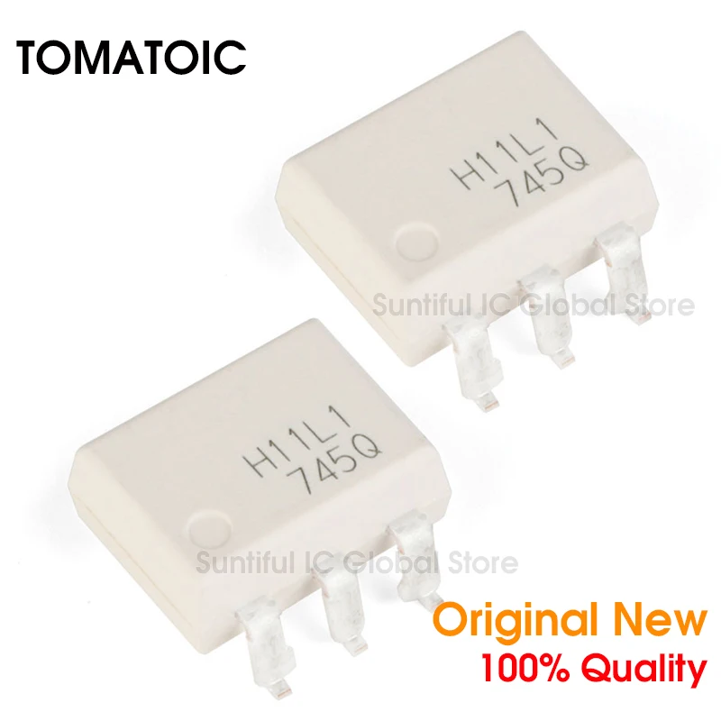 5 шт. H11L1SR2M SOP6 H11L1 SOP 6 SMD оптоизолятор Логический выход|Аксессуары для аудиосистем| |