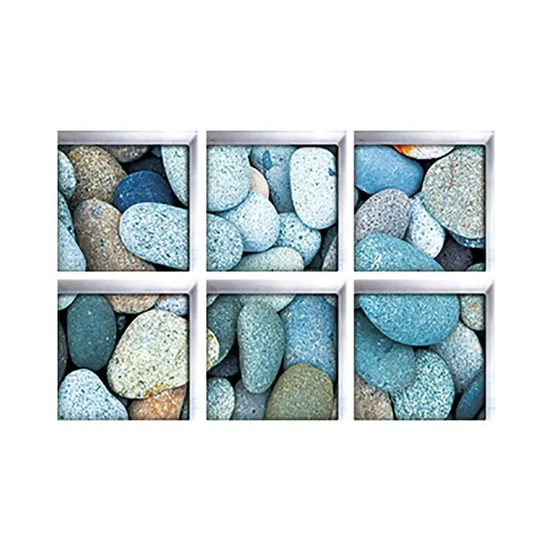 Наклейки для ванны 6 шт./компл. наклейки Нескользящие самоклеящиеся