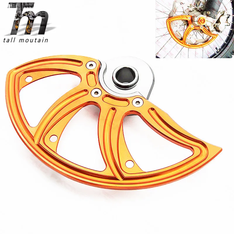 CNC Front Rear Brake Disc Guard For Husqvarna TE FE TC FC TX FX FS 125 150 200 250 350 390 450 501 KTM SX EXC XC SXF EXCF | Автомобили и