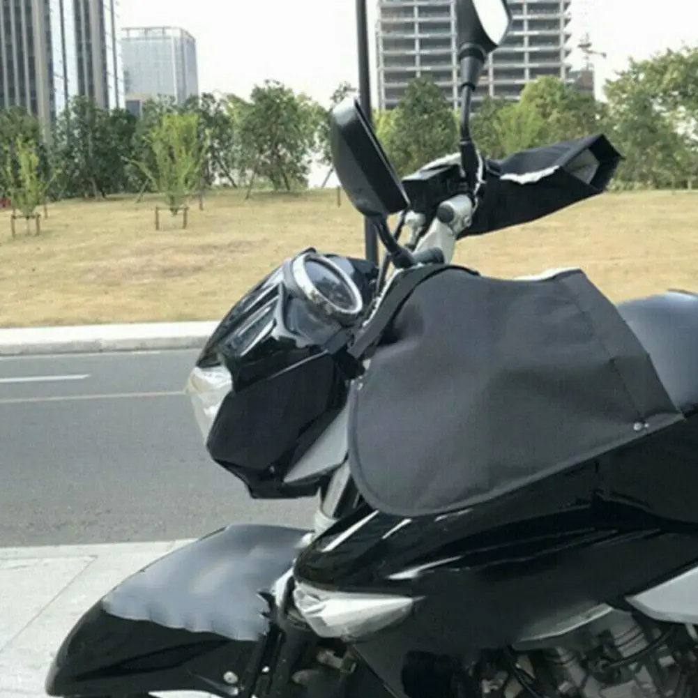 

1 Pair Universal Motorcycle Gloves Bike Handle Bar Water Protector Resistant Thermal Winter Handle Windproof Bike Bar Glove M2v7