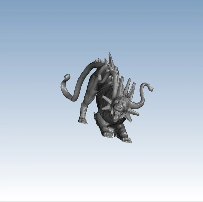 

Dragon and lion sculpture Custom order highqualityhighprecision digital models 3D printing service Artistic things ST2507