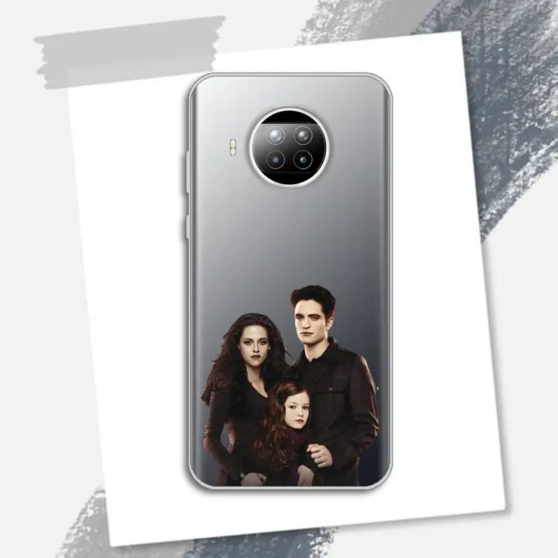 

Twilight Saga American TV series Phone Case Transparent for Xiaomi Redmi note 10 t 8 9 pro lite 11