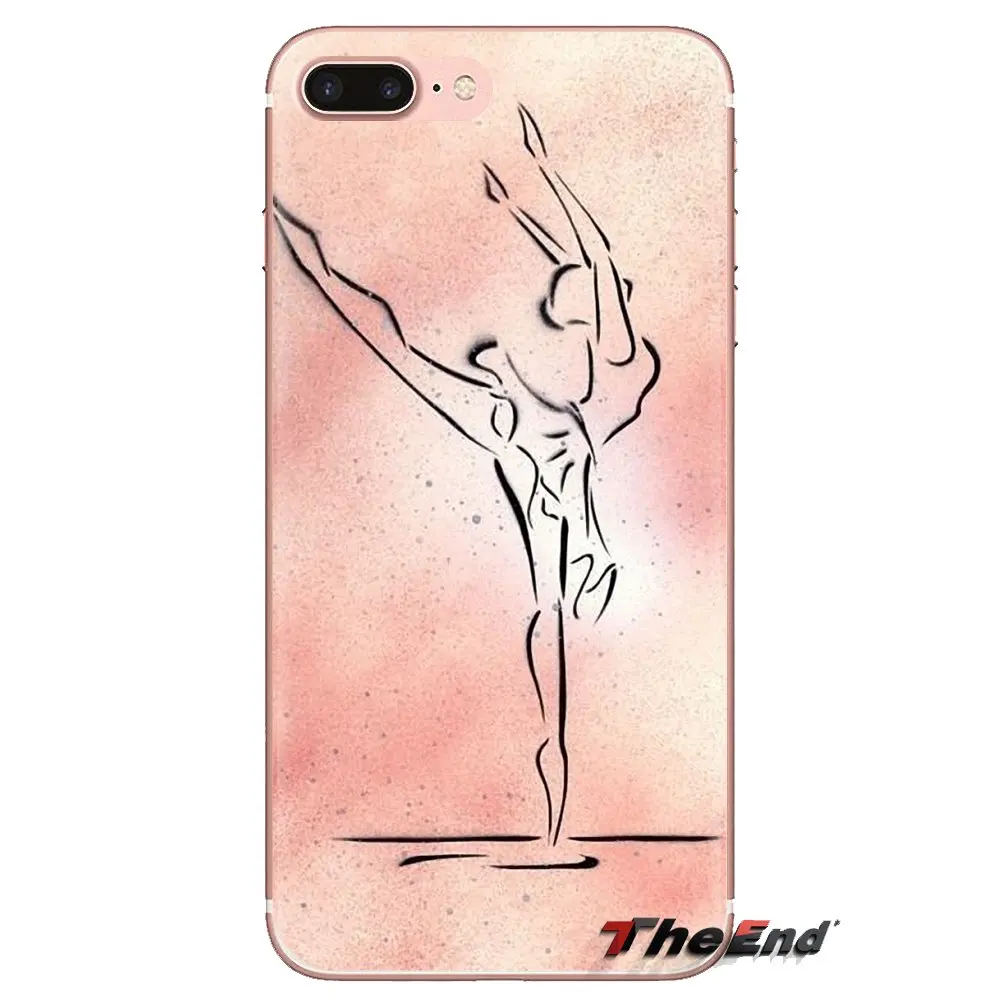 Гимнастическая картина маслом для iPod Touch Apple iPhone 4 4s 5 5S SE 5C 6 6S 7 8 X XR XS Plus MAX