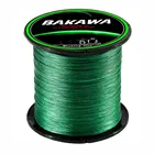 Плетеная рыболовная леска BKAWA, 8 нитей, снасти для карпа, 100150200 300500 м, из ПЭ, плетеная, плавная, плавающая