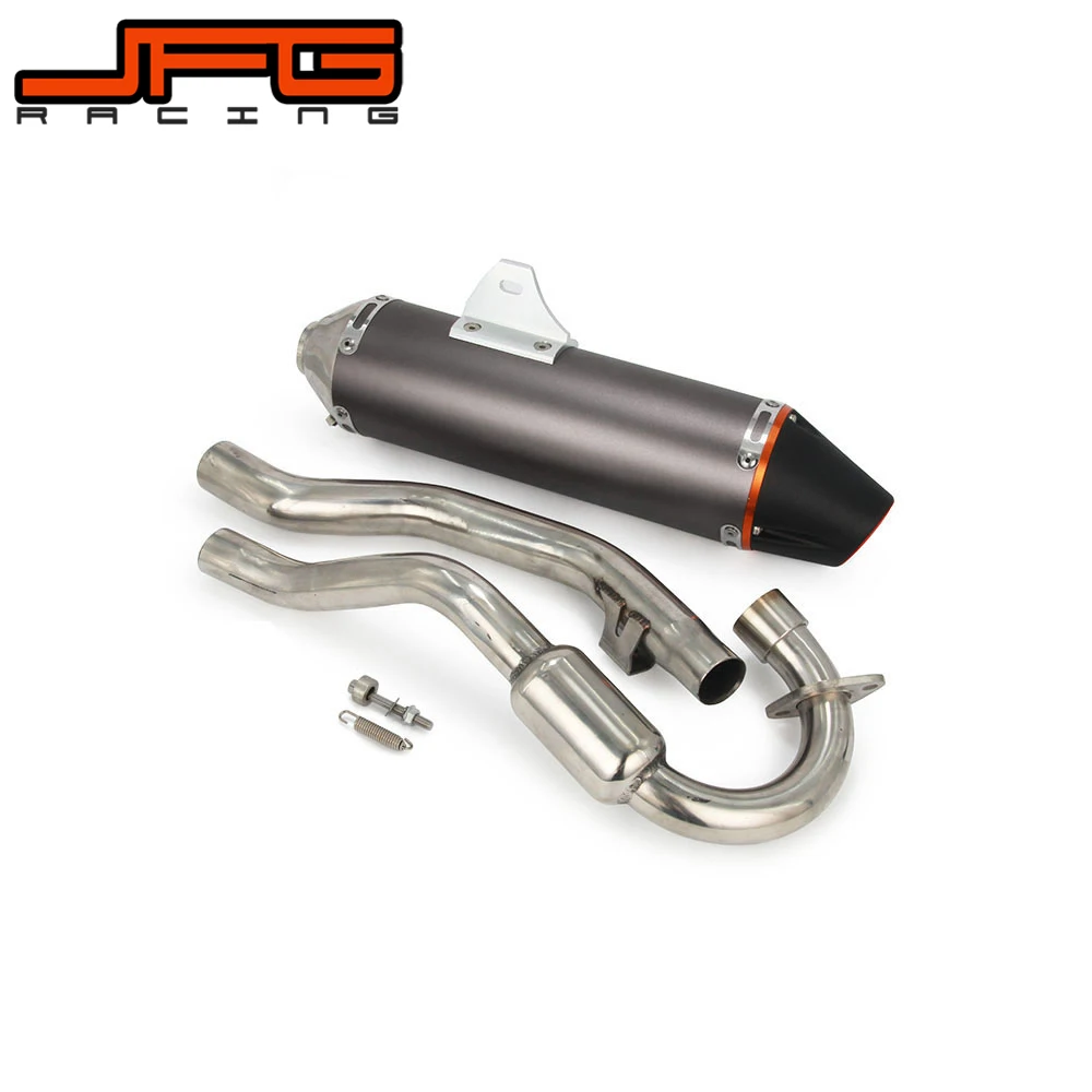 

Aluminum Exhaust Pipe Muffler Slip System On For HONDA CRF230F CRF150F CRF230 CRF150 F 2003 2004 2005 06 07 08 09 10 11 12 13