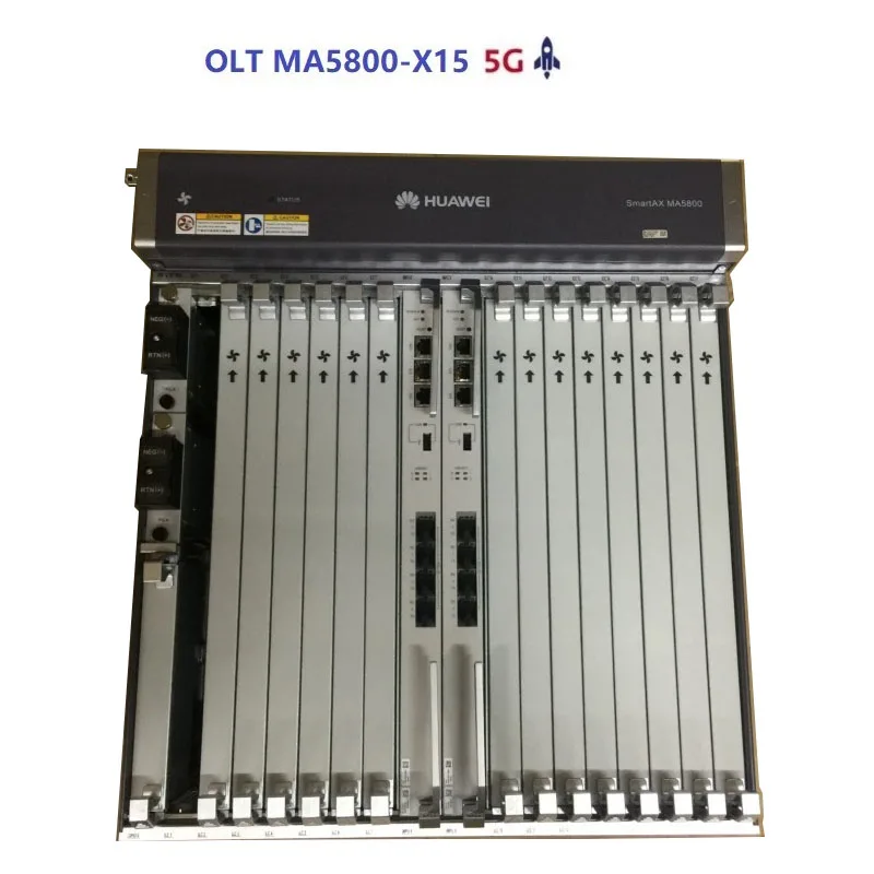 MA5800-X15 GPON EPON 10GOLT Оптический линейный терминал 2 * МПЛА Пила питания постоянного