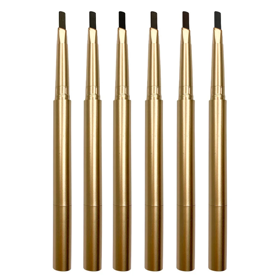 10 шт. карандаш для бровей с двойной головкой водостойкая длинная ручка