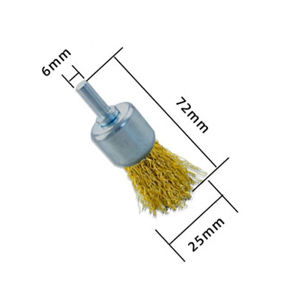

15 Pcs Stainless Steel Wire Wheel Brass Brush For Mini Drill Polishing Rotary Tool Electric Cleaning Tools Accessories