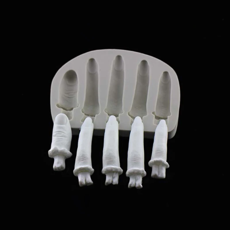 Силиконовая форма для украшения торта на Хэллоуин в виде гитары мастики сахарный