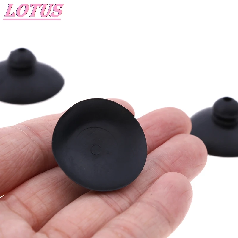 

Aquarium submersible pump aeration pump suction cup Water pipe and wire fixed suction cup Black Soft Silicone Sucker Holder 10Pc