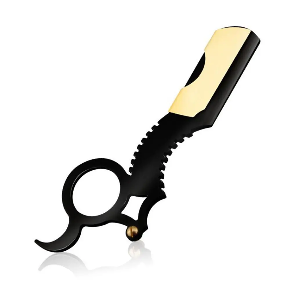 

Haircut Blade Holder Single Hole Barber Cut Cover Trimming Blades Stand Edge Barber Razor Tool Finger Ring Razor Holder