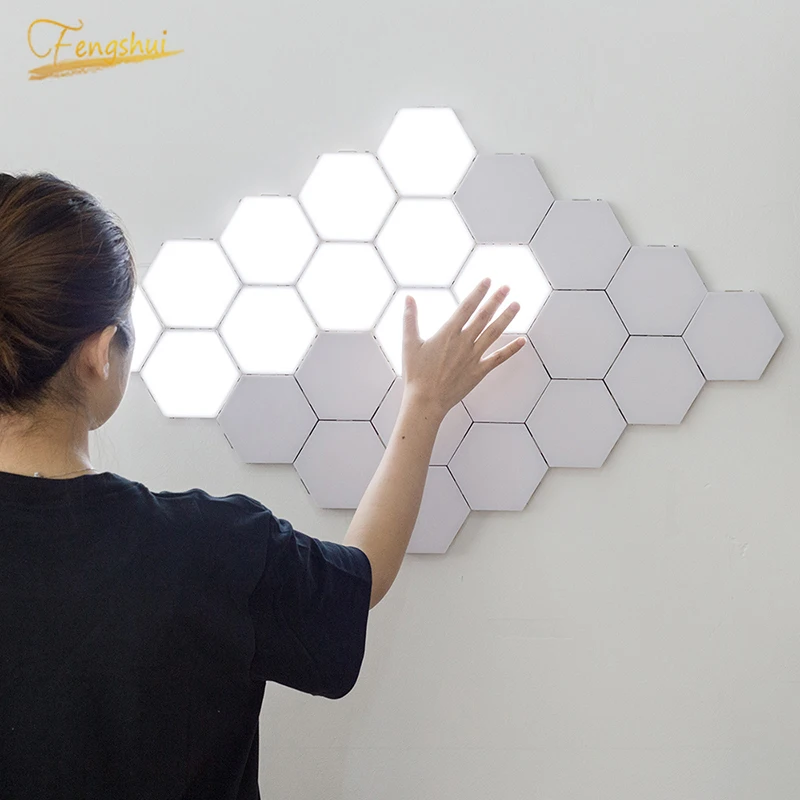 Скандинавский светодиодный ночник квантовые лампы модульный сенсорный