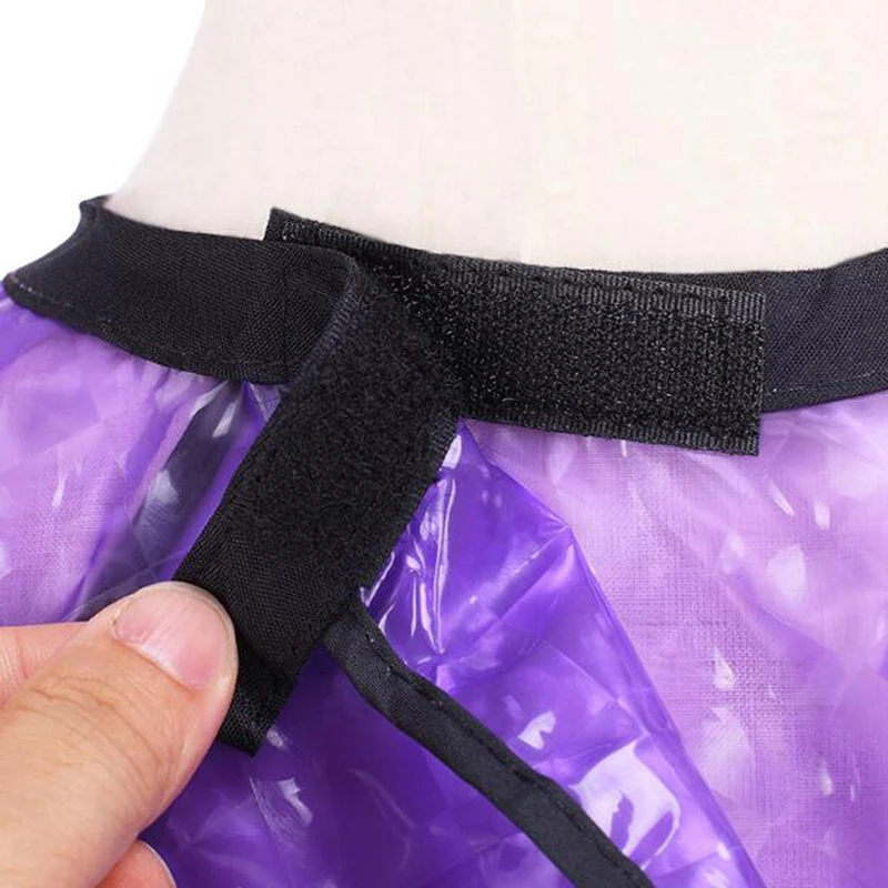 

Hairdressing Cape Barber Cutting Capes Haircut Umbrella Make Up Hair Wraps Salon Aprons Hair Cuts Waterproof Cape Purple