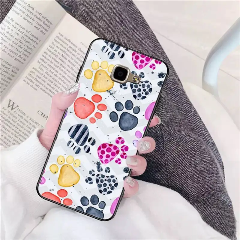 Yinuoda собачья лапа Мягкий Силиконовый ТПУ чехол для телефона Samsung A10 20s 71 51 10s 20 40 50 70
