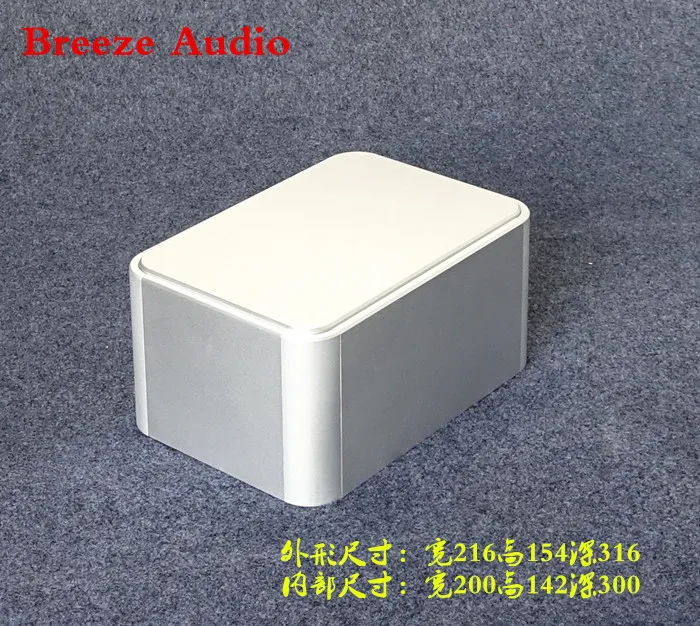 Полностью алюминиевый круглый большой volum hifi audio DIY чехол Корпус усилитель
