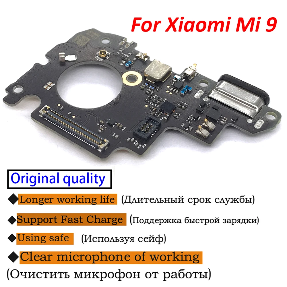 

Original New Power Charger Board PCB Flex Cable With Full IC For Xiaomi Mi 9 Mi9 Se USB Port Connector Dock Charging Ribbon