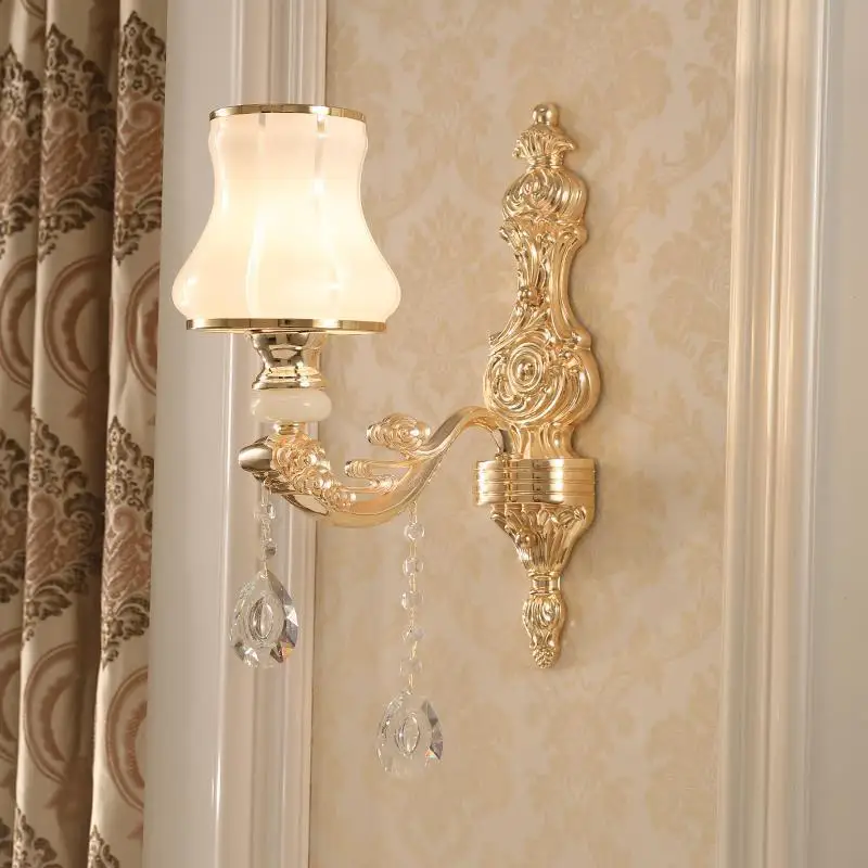 Wandlampen Kinkiety Aplique Luz Wandlamp Lampara De Pared интерьер для дома Хрустальная аппликация Murale