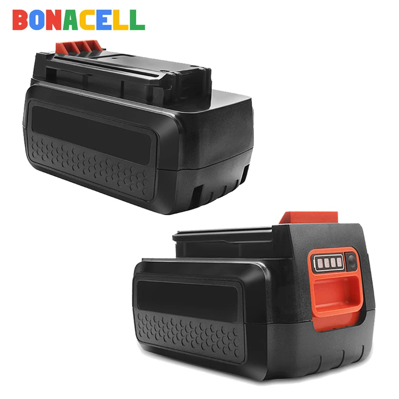 Аккумуляторная батарея Bonacell LBX36 3 0 Ач 36 В/40 В 2 шт. для Black & Decker LBXR36 BXR36 LST136 LST420 LST220