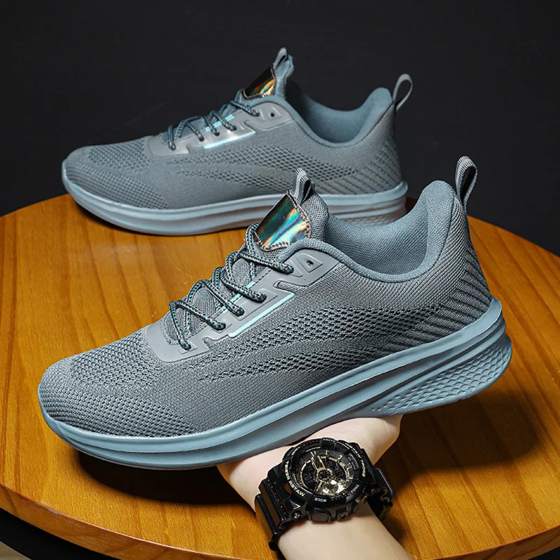 Кроссовки мужские дезодорирующие Вулканизированная нескользящая обувь дышащие