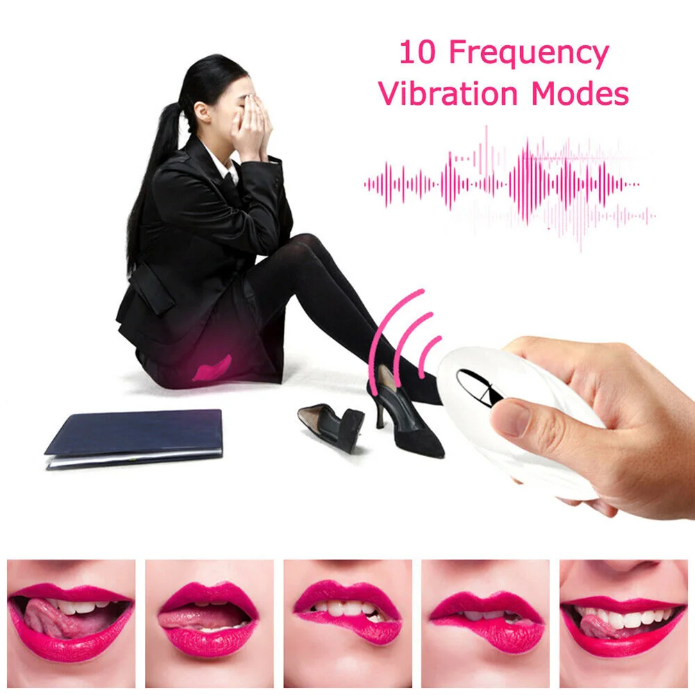 Невидимая носимая Беспроводная вибрационная утварь с дистанционным управлением