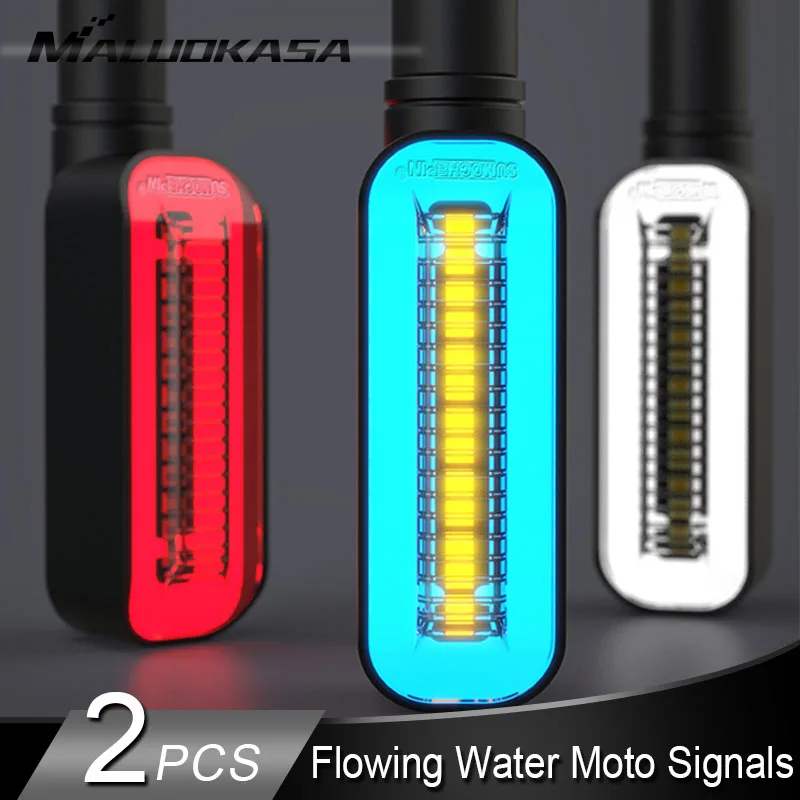 12V светодиодный поворотник светильник на мотоцикл стоп сигнала СИД DRL &quotбегущая