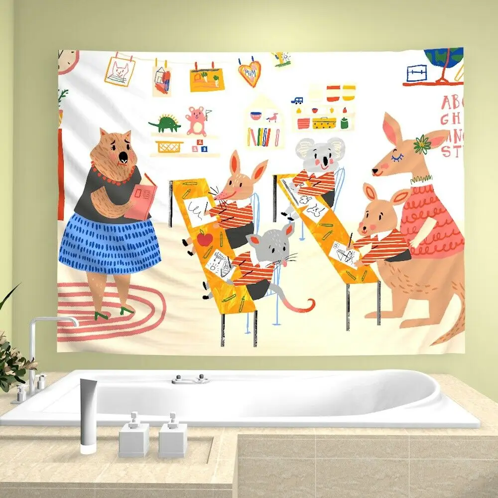 Детский Настенный Гобелен для учебы украшение дома|Декоративные гобелены| |