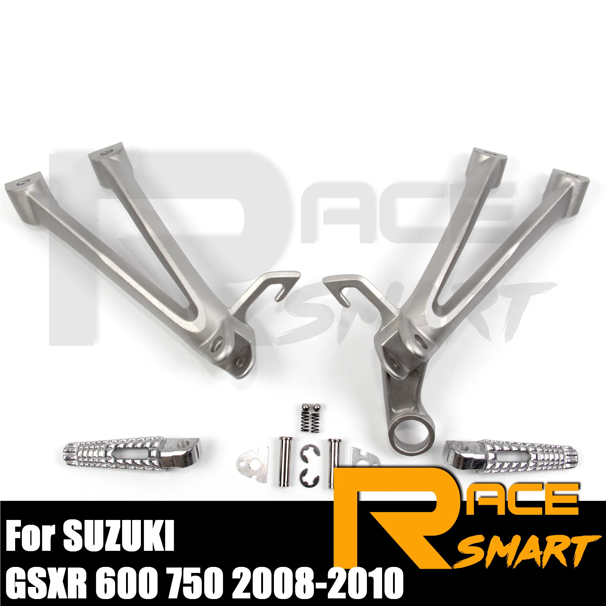 For SUZUKI GSXR 600 750 2008-2010 Motorcycle Rear Footrest Footpeg Rearset Foot Peg Pedal Accessories GSXR600 GSXR750 GSX-R 2009 |
