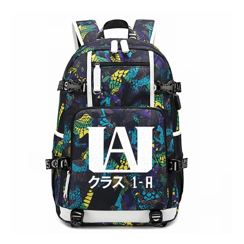 Рюкзак для девочек с героями аниме Моя геройская академия школьный ранец 18
